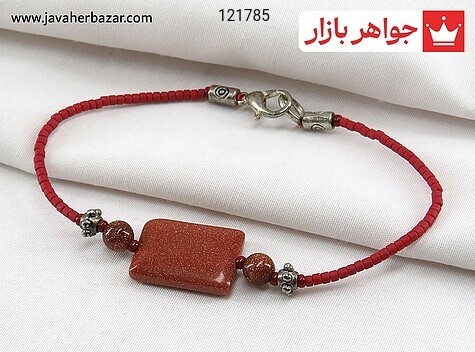 دستبند سنگی دلربا جذاب زنانه - 121785