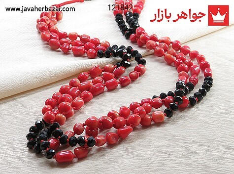 سینه ریز مرجان و کریستال رنگ تقویت شده - 121842