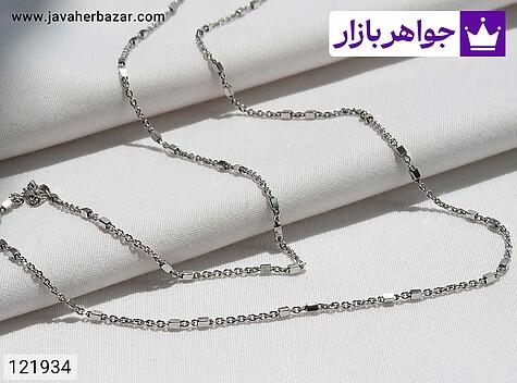 زنجیر نقره 40 سانتی لوکس زنانه ایتالیایی - 121934