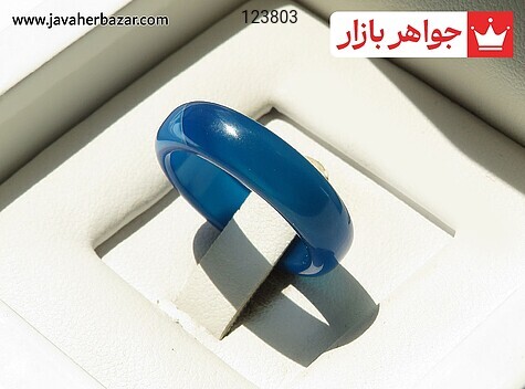انگشتر سنگی عقیق سایز 56 55 54 زنانه - 123803