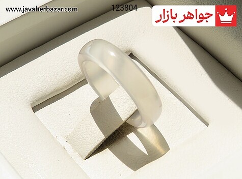 انگشتر سنگی عقیق زنانه انگشتر سنگی عقیق سایز 56 55 زنانه - 123804