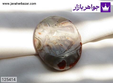 نگین عقیق نگین عقیق خوش طرح - 125414