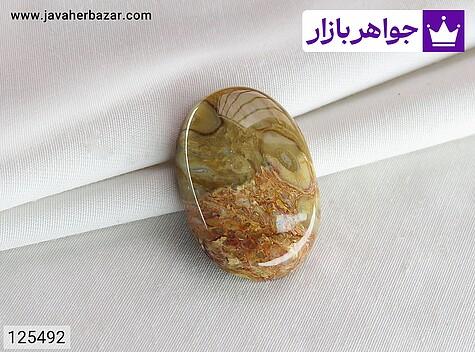 نگین عقیق خوش طرح - 125492