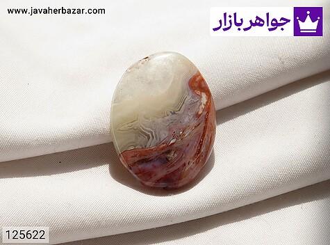 نگین عقیق نگین عقیق خوش طرح - 125622