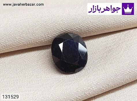 نگین یاقوت آفریقایی کبود خوش تراش - 131529
