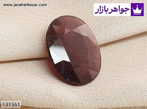 نگین یاقوت آفریقایی قرمز نگین یاقوت آفریقایی قرمز شیک - 131561