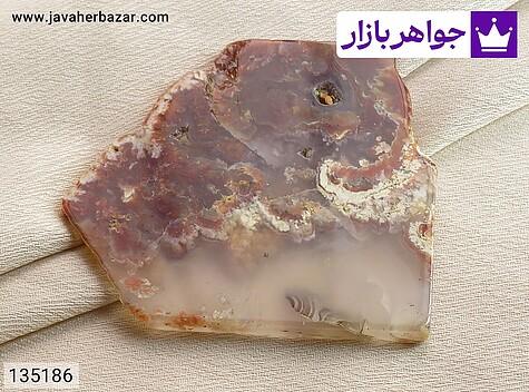نگین عقیق نگین عقیق راف تراش طبیعی درشت - 135186