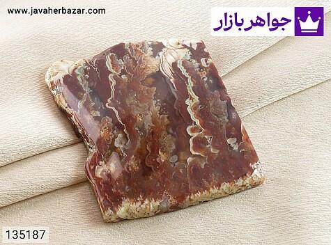 نگین عقیق نگین عقیق راف تراش طبیعی درشت - 135187