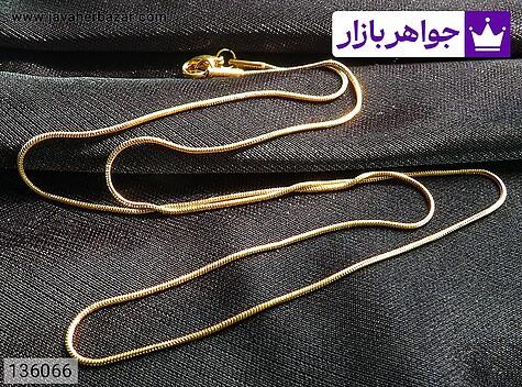 ماری زنجیر استیل 45 سانتی ماری زنانه ظریف - 136066