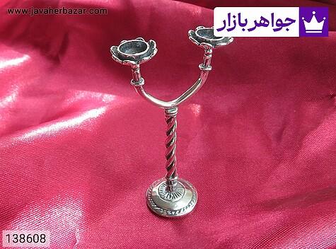 تندیس نقره نقره شمعدانی نقره دکوری فاخر - 138608