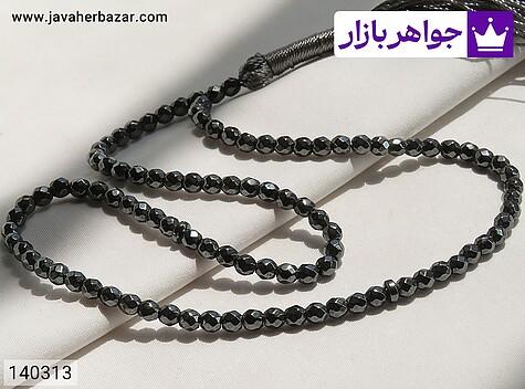 تسبیح حدید صینی 101 دانه 4 میل تسبیح حدید صینی 101 دانه 4 میل خوش دست - 140313