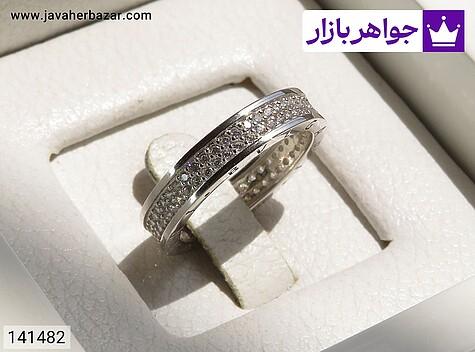 انگشتر نقره زنانه انگشتر نقره جذاب بولگاری زنانه - 141482
