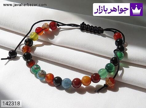 دستبند سنگی عقیق ام البنین زنانه - 142318