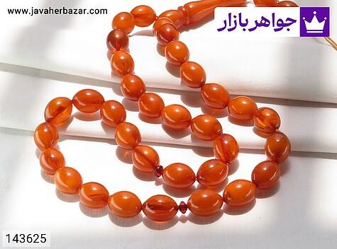تسبیح کهربا پودری 33 دانه تسبیح کهربا پودری 33 دانه - 143625