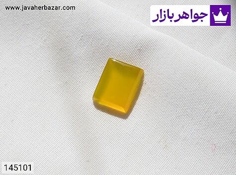 نگین عقیق زرد - 145101