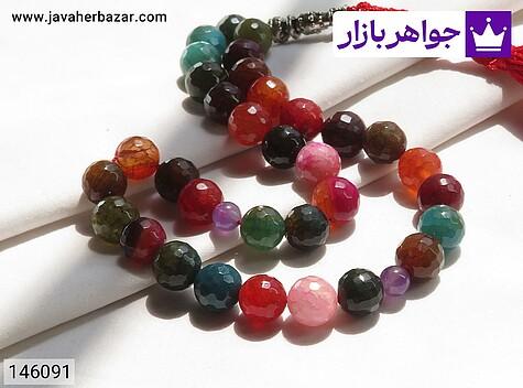 تسبیح جید 33 دانه تسبیح جید 33 دانه خوشرنگ تراش دار - 146091