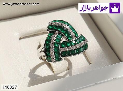 انگشتر نقره زنانه انگشتر نقره لاکچری فری سایز زنانه - 146327