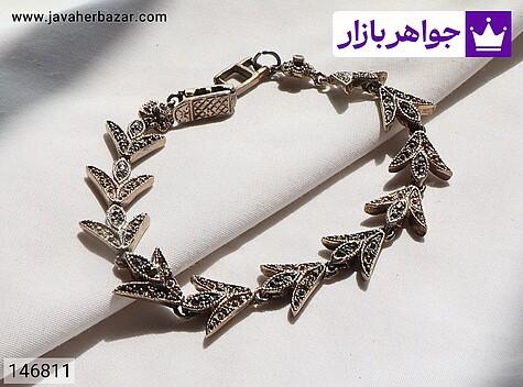دستبند نقره زنانه دستبند نقره طرح گلناز زنانه - 146811