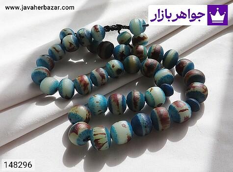 تسبیح 33 دانه هسته خرما رنگ تقویت شده - 148296