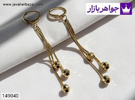 آویز استیل گوشواره استیل آویز طرح گوی زنانه - 149040