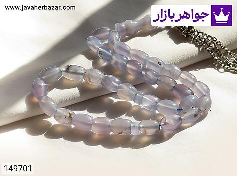 تسبیح عقیق یمنی 33 دانه تسبیح عقیق یمنی 33 دانه کبود - 149701