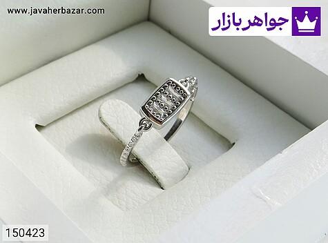 انگشتر نقره زنانه انگشتر نقره مینیمال زنانه - 150423