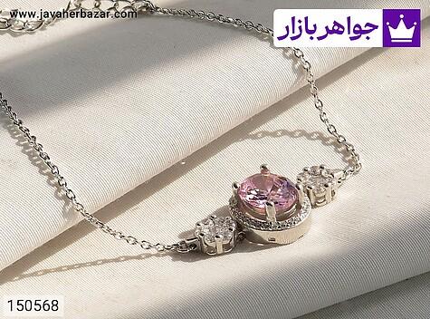 دستبند نقره توپاز سنتاتیک زنانه - 150568