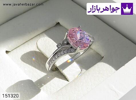انگشتر نقره طرح پینکی زنانه - 151320