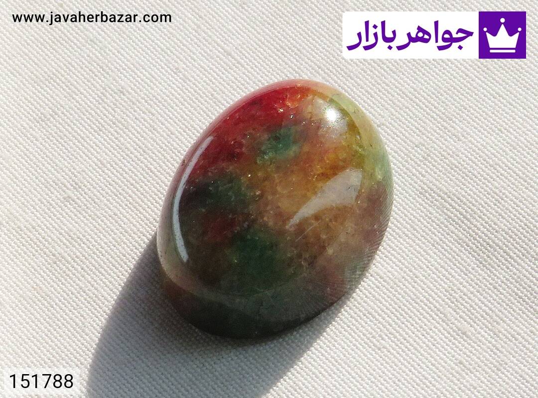 تصویر نگین سنگ جید زیبا کد 151788 