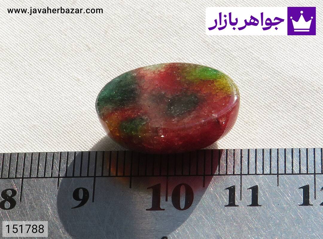 تصویر نگین سنگ جید زیبا کد 151788 