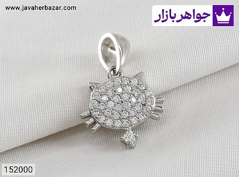 گردنبند نقره طرح کیتی زنانه - 152000