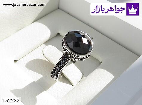 انگشتر انیکس مردانه میکروستینگ انگشتر نقره انیکس مردانه میکروستینگ - 152232