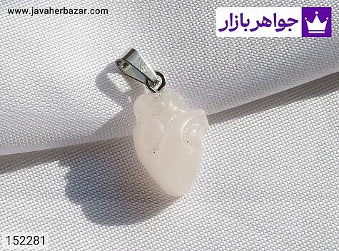 مدال کوارتز صورتی طرح آناتومی قلب - 152281