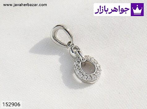 مدال نقره زنانه گردنبند نقره مینیمال زنانه - 152906