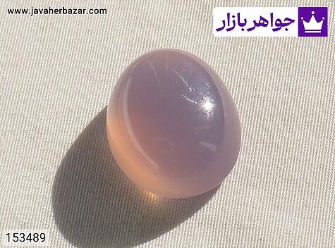 نگین عقیق یمنی کبود - 153489