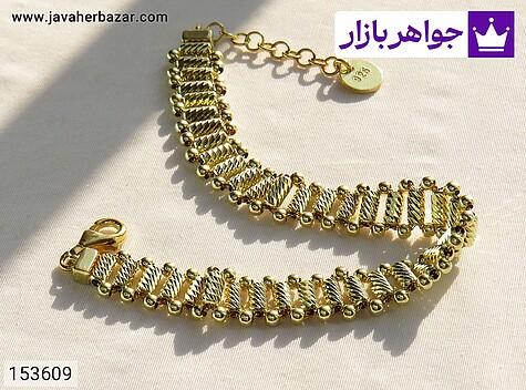 دستبند نقره شیک زنانه - 153609