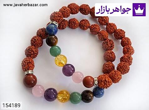دستبند سنگی چند نگین دستبند سنگی چند نگین هفت چاکرا - 154189