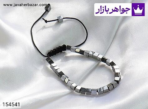 دستبند سنگی حدید صینی خوش تراش زنانه - 154541