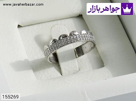 انگشتر نقره زنانه انگشتر نقره طرح سروناز زنانه - 155269