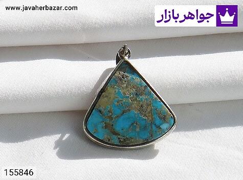مدال فیروزه نیشابوری مدال نقره فیروزه نیشابوری خوش نقش - 155846
