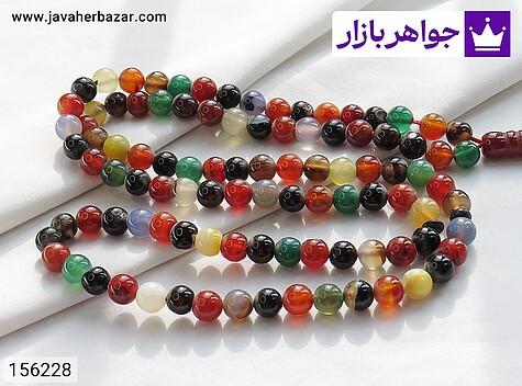 تسبیح عقیق 101 دانه 5 میل ام البنین - 156228