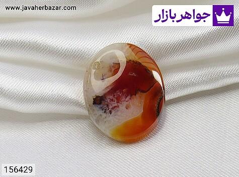 نگین عقیق نگین عقیق سلیمانی خوش رنگ و زیبا - 156429