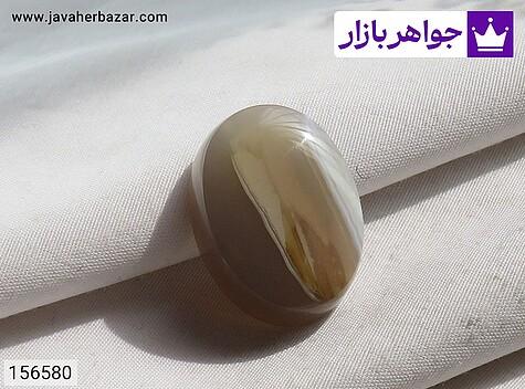 نگین عقیق خوش طرح - 156580