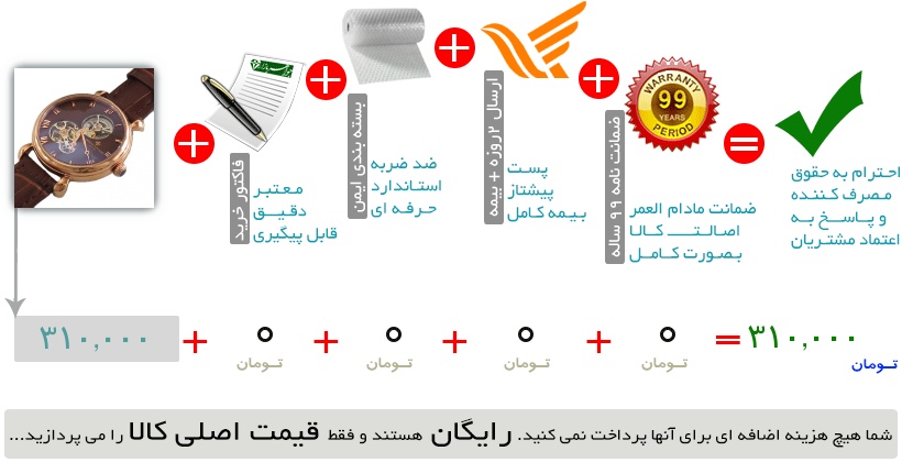 ساعت واشرون کنستانتین بند چرمی vacheron constantin مجلسی