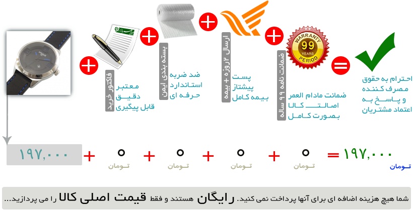 ساعت یونیک بند چرمی UNIQUE تقویم دار اسپرت مردانه