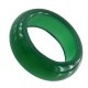 انگشتر عقیق سبز حلقه سنگی