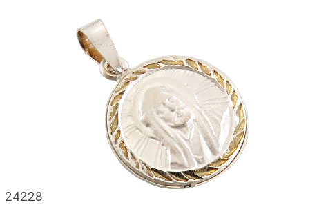 مدال نقره شمایل - 24228
