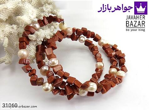 دستبند مروارید و دلربا سه دور بند زنانه - 31060