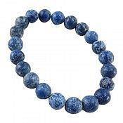 دستبند سنگی جید آبی زیبا زنانه