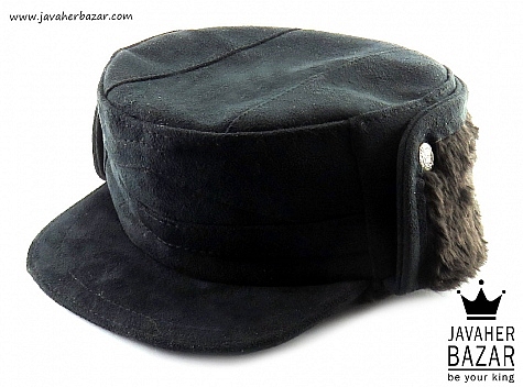 پوشاک کلاه جیر طبیعی مشکی مردانه - 32363